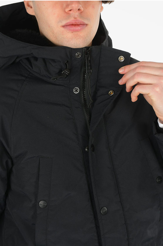 black carhartt puffer jacket